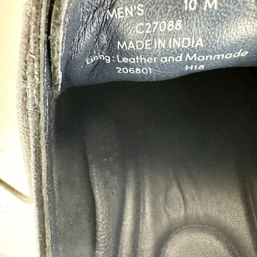 Cole Haan Men's Watson Casual Wigtip Oxford Dress Shoe Size 10 Black EUC Leather